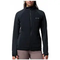 Columbia - Women's Arctic Crest II Hybrid Full Zip - Forro polar size M, negro