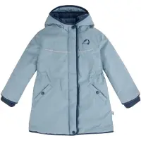 Finkid - Kid's Milla - Abrigo size 110/120, turquesa/gris