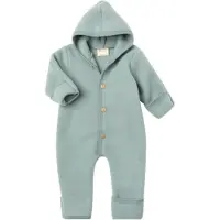 Engel - Baby Hooded Overall - Mono size 62/68, turquesa