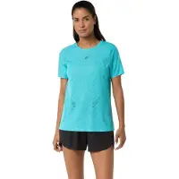 Asics - Women's Metarun S/S Top - Camiseta de running size XL, turquesa