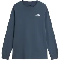 The North Face - Evolution Box NSE Regular Long Sleeve - Camiseta de manga larga size L, azul