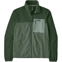Patagonia - Micro D Patch Pocket Jacket - Jerséis de forro polar size L, verde/oliva