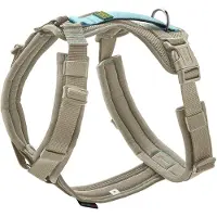 Hunter - Maldon 3.0 - Arnés para perro size XS - Hals 31 – 49 cm, Bauch 34 – 49, greige /azul