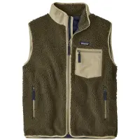 Patagonia - Classic Retro-X Vest - Chaleco de forro polar size XS, marrón/oliva