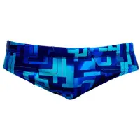 Funky Trunks - Seamed Briefs - Pantalones de baño size XL, azul