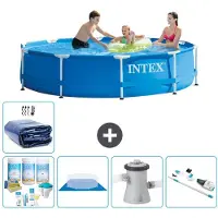Intex Piscina de estructura redonda - 305x76 cm - 6 piezas - Modelo S20423