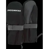 Didriksons - Kid's Biggles Zip Mittens - Guantes size 0-2 Years, negro