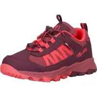 TROLLKIDS - Kid's Tronfjell Hiker Low - Zapatillas multideporte size 35, morado/fucsia