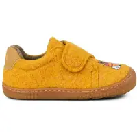 Koel - Kid's Dan Print Felt - Calzado minimalista size 23, naranja