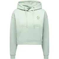 Black Diamond - Women's Pine Diamond Po Cropped Hoody - Sudadera size L, verde