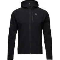 Black Diamond - Coefficient Storm Full Zip Hoody - Forro polar size XL, negro