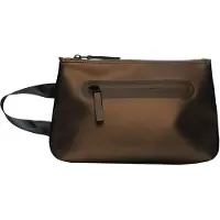 Rains unisex. 16250 Neceser Cosmetic Grande marrón (OSFA), Casual, Poliuretano, outlet 2026.
