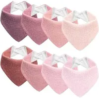 OEM Bebé recién nacido, confeccionado en suave tejido de musselina, de forma triangular, apto para niños y niñas