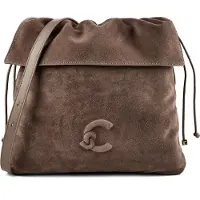 Coccinelle Lidia Bolsa de hombro Piel natural 34 cm marrón