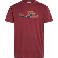 Icebreaker - Ropa de senderismo - M 150 Tech Lite SS Tee Transportage Port de Lana - Talla XL - Burdeos