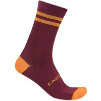 Castelli - Originale 18 Sock - Calcetines de ciclismo size 44-47, rojo