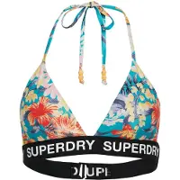 Superdry Top De Bikini Logo Triangle