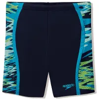 Speedo - Hyperboom Splice Mid Jammer - Pantalones de baño size 2, azul
