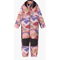 Reima - Kid's Nurmes Softshell Overall Print - Mono size 98, fucsia