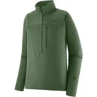 Patagonia - R1 Ultralight 1/2-Zip - Jerséis de forro polar size XS, oliva