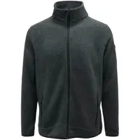 CMP - Jacket Jacquard Knitted 3H60747N - Forro polar size 50, negro/gris