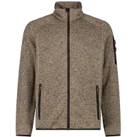 CMP - Jacket Jacquard Knitted 3H60747N - Forro polar size 50, marrón