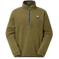 Picture - Kimag 1/4 Zip Fleece - Jerséis de forro polar size XL, oliva