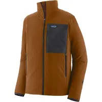 Patagonia - Ropa de senderismo - M's R2 TechFace Jkt Deer Brown - Talla L - Marrón