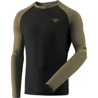 Dynafit - Ropa de senderismo - Alpine Pro M L/S Tee Military Green - Talla L - Caqui