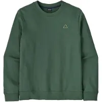 Patagonia - Fitz Roy Massif Daily Crew - Jerséis size XS, oliva/verde
