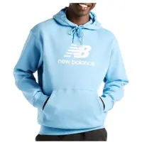 New Balance - Sport Essentials Fleece Logo Hoodie - Sudadera size XL, azul