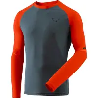 Dynafit - Ropa de senderismo - Alpine Pro M L/S Tee Alabama - Talla XL - Rojo