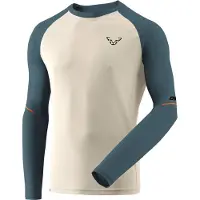 Dynafit - Ropa de senderismo - Alpine Pro M L/S Tee Cinder Overcast - Talla L - Beige