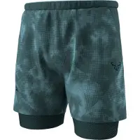 Dynafit - Trail Reflective 2/1 Shorts - Pantalones cortos de running size S, azul