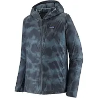 Patagonia - Ropa de senderismo - M's Houdini Jkt Sastrugi Summit Blue de Softshell - Talla M - Azul