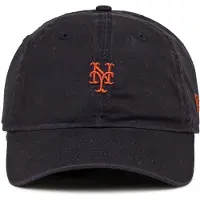 New Era Gorra '9TWENTY MLB New York Mets' navy / marrón