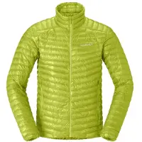 Norrøna - Trollveggen Down800 Super Light Jacket - Chaqueta de plumas size S, oliva/verde