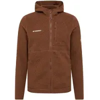 Mammut - Falera Pro Midlayer Hooded Jacket - Forro polar size L, marrón