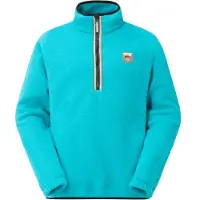 Picture - Kimag 1/4 Zip Fleece - Jerséis de forro polar size L, turquesa