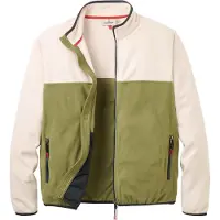 Passenger - Set Off Recycled Full Zip Polar Fleece - Forro polar size M, oliva