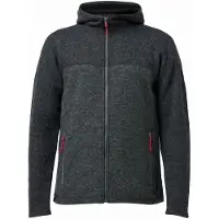 Ivanhoe - Ron Hood - Sudadera de lana merina size L, negro/gris