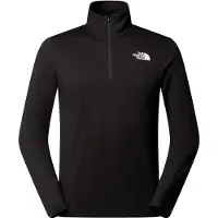The North Face - 24/7 1/4 Zip Tee - Camiseta funcional size S, negro