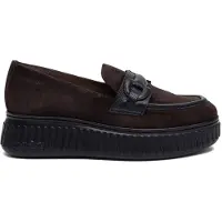 Wonders para mujer. A-5203 Zapatos A-5203 marrón (37), 1 a 3cm, Serraje, Ninguno, Casual, outlet 2026.