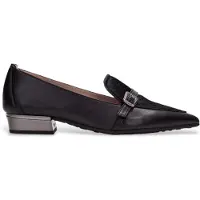 Hispanitas para mujer. HI265141 Bailarinas de Piel Ginebra negro (40), Plano, Ninguno, Casual, outlet 2026.