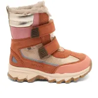 Bisgaard - Kid's Eddie Tex - Botas invierno size 34, beige/rojo