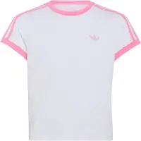 Adidas Camiseta funcional 'Classics' rosa / blanco