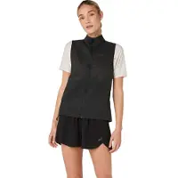 Asics - Women's Metarun Packable Gilet - Chaleco de running size S, negro