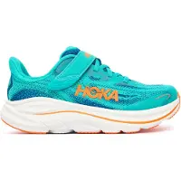 Hoka One One - Kid's Clifton 10 Little - Zapatillas para correr size 34, azul/ electric aqua