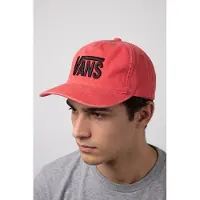 Vans Unisex Stretch Logo Snapback Red Talla: OS | Sombreros Outlet | Unisex | Rojo