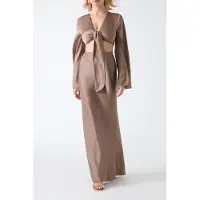 Guess Marciano GUESS Monica Ls Top Buff Taupe Talla: 46 | Manga Larga Outlet | Mujer | Negro